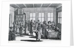 Jewish Divorce scene by German School