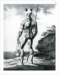 A Young Noukahiwan man not completely Tattooed, 1813 by Wilhelm Gottlieb Tilesius von Tilenau