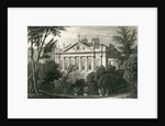 Earl Spencer's House, Green Park, 1829 by Thomas Hosmer (after) Shepherd