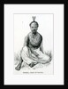 Merere, chief of the Usango from 'Travels in Africa', 1879 by English School