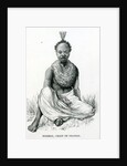 Merere, chief of the Usango from 'Travels in Africa', 1879 by English School