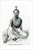 Merere, chief of the Usango from 'Travels in Africa', 1879 by English School
