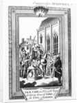 Jack Cade in Henry VI's Reign Declaring Himself Lord of the City of London, engraved for Spencer's by English School