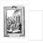 Jack Cade in Henry VI's Reign Declaring Himself Lord of the City of London, engraved for Spencer's by English School