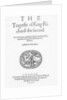 Frontispiece for 'The Tragedy of King Richard the Second', by William Shakespeare, 1598 by English School