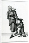 The London Beggar, Cries of London, c.1688 by Anonymous Anonymous