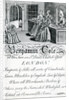 Trade Card, Benjamin Cole, London tradesman by English School