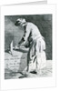 Stone mason, 1737 by French School