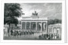 The Brandenburg Gate, Berlin, 1833 by German School