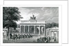 The Brandenburg Gate, Berlin, 1833 by German School