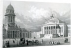 The Concert Hall, Berlin, 1833 by German School
