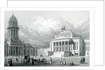 The Concert Hall, Berlin, 1833 by German School