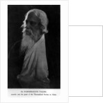 Sir Rabindranath Tagore by Anonymous