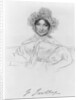 Frances Trollope engraved by F.Brown by English School