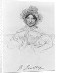 Frances Trollope engraved by F.Brown by English School
