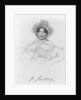 Frances Trollope engraved by F.Brown by English School