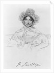 Frances Trollope engraved by F.Brown by English School