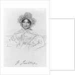 Frances Trollope engraved by F.Brown by English School