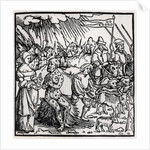 The Black Death, 1348 by English School