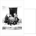 Lord Raglan, Omar Pasha and General Pelissier, Crimea, 1855 by Roger Fenton