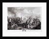 The Battle of Waterloo, 18th June 1815, engraved by John Burnet, 1819 by John Augustus (after) Atkinson