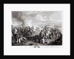 The Battle of Waterloo, 18th June 1815, engraved by John Burnet, 1819 by John Augustus (after) Atkinson