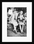 Radclyffe Hall and Una Troubridge in Edy Craig's Garden at Smallhythe, 1931 by English Photographer