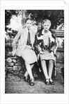 Radclyffe Hall and Una Troubridge in Edy Craig's Garden at Smallhythe, 1931 by English Photographer