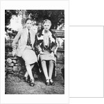 Radclyffe Hall and Una Troubridge in Edy Craig's Garden at Smallhythe, 1931 by English Photographer
