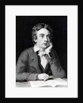 John Keats by Joseph (after) Severn