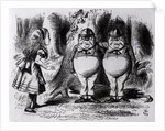 Tweedledum and Tweedledee by John Tenniel