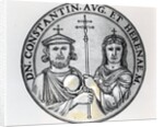 Constantine VI and his Mother Irene by Anonymous