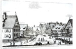 German Market town, 1704 by Johann Alexander Boener