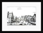 German Market town, 1704 by Johann Alexander Boener