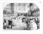 The Marriage of Victoria, the Princess Royal and the Crown Prince Frederick William of Prussia at the Chapel Royal, St. James's, 25th January 1858 by English School