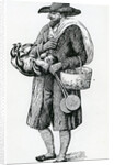 Jewish Hawker of Hamburg, Eighteenth Century by Christoph Suhr