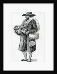 Jewish Hawker of Hamburg, Eighteenth Century by Christoph Suhr