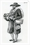 Jewish Hawker of Hamburg, Eighteenth Century by Christoph Suhr