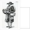 Jewish Hawker of Hamburg, Eighteenth Century by Christoph Suhr
