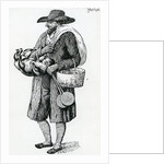 Jewish Hawker of Hamburg, Eighteenth Century by Christoph Suhr