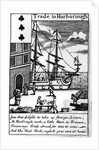 Trade at Harborough, English playing card by English School