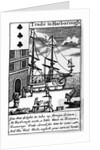 Trade at Harborough, English playing card by English School