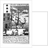 Trade at Harborough, English playing card by English School