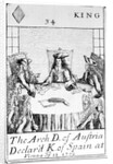 The Archduke of Austria Declared King of Spain at Vienna, 12 September 1702 by English School