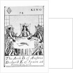 The Archduke of Austria Declared King of Spain at Vienna, 12 September 1702 by English School