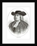 William Penn engraved by Josiah Wood Whymper by English School
