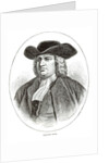 William Penn engraved by Josiah Wood Whymper by English School