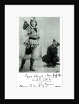 Marie Lloyd as Dick Whittington in 1898 by English Photographer