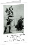 Marie Lloyd as Dick Whittington in 1898 by English Photographer