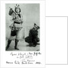 Marie Lloyd as Dick Whittington in 1898 by English Photographer